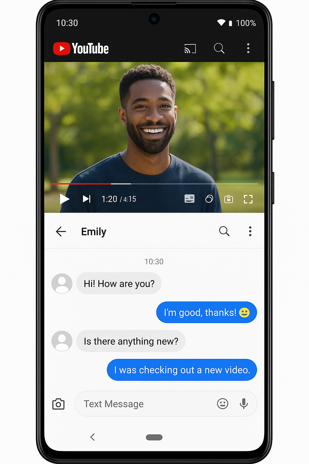 Split screen mode on Android